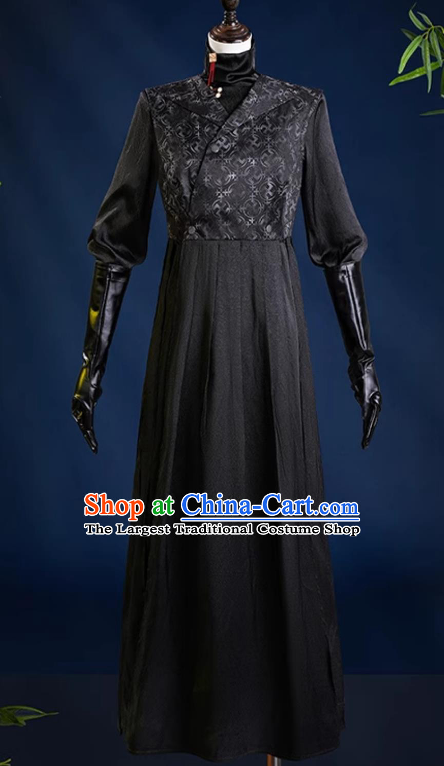 YanYun Sixteen Tones Third Watch Cosplay Costume Game Swordsman Outfit D Anime Performance Clothing