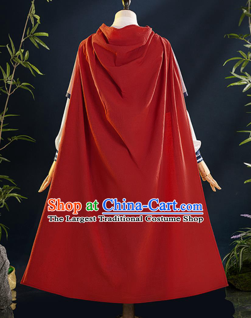 YanYun Sixteen Tones Zhou Hongxian Cos Hanfu Chinese Female D Game Outfit