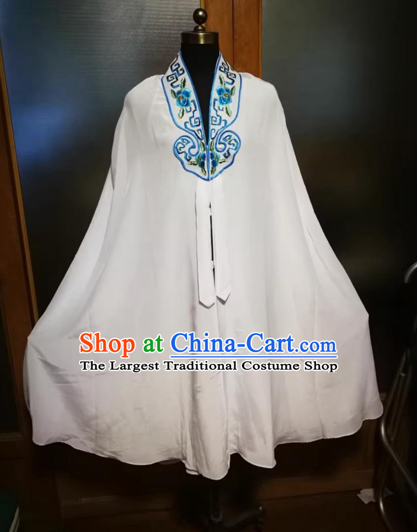 Ancient Princess Clothing Chinese Opera Costume Young Lady White Cape