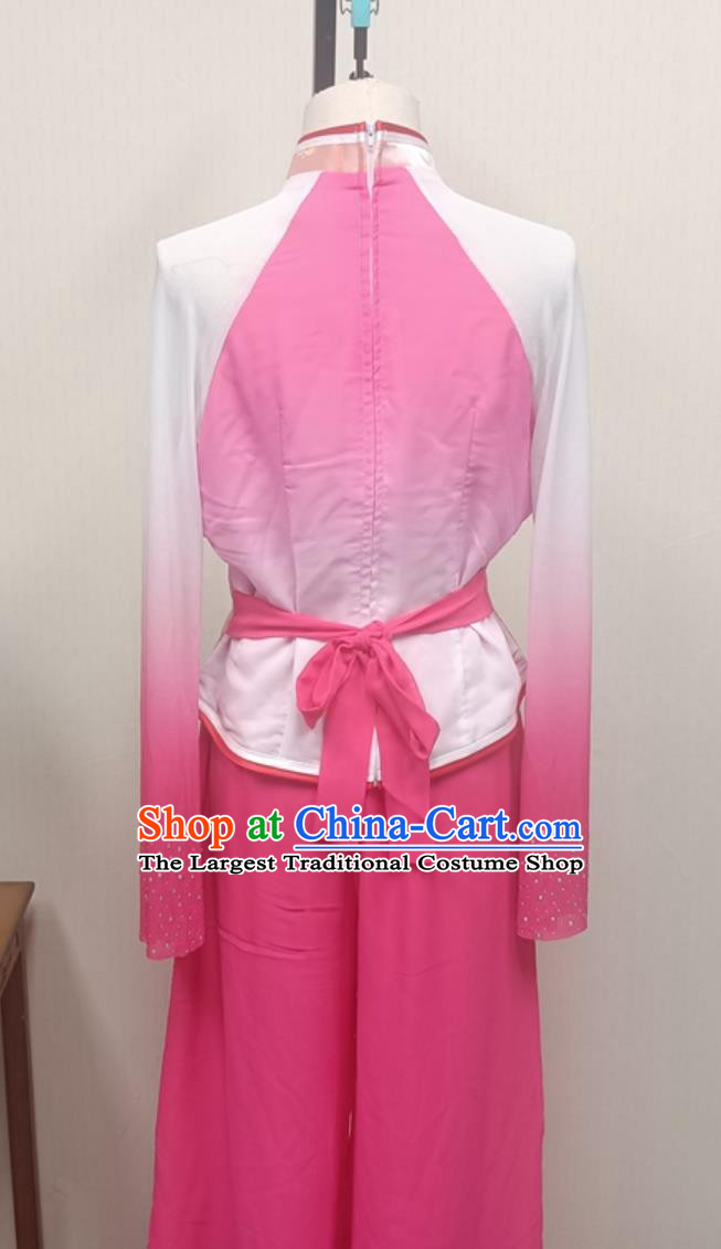 Yangge Team Yangko Costume Festive Event Opening Ceremony Group Women Performance Outfit Dance Attire
