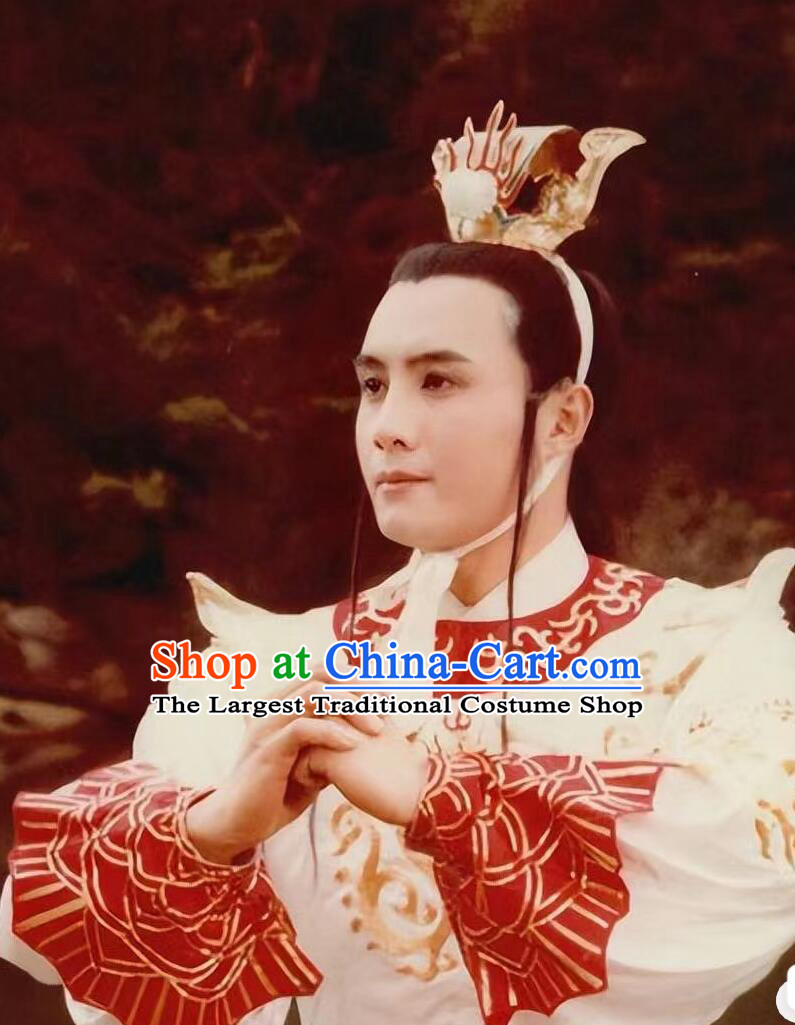 Journey To The West  Chinese TV Series White Dragon Horse Costume Ancient Dragon Prince Attire