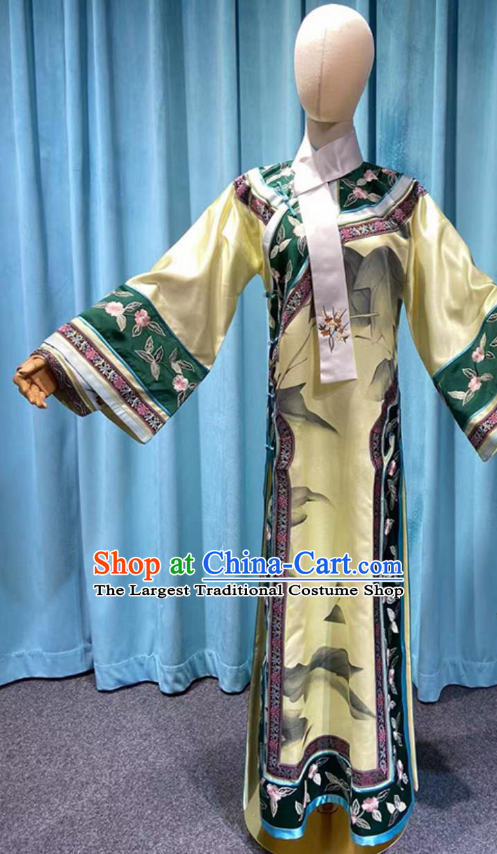 TV Drama Empresses in the Palace Ye Lan Yi Replica Costume Ancient Manchu Princess Dress Traditional Chinese Qing Dynasty Clothing