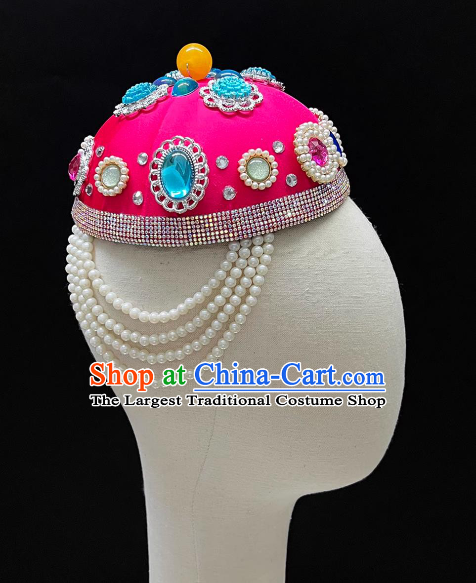 Mongolian Dance Yi Ji Le Dance Headdress Children Dance Performance Hat