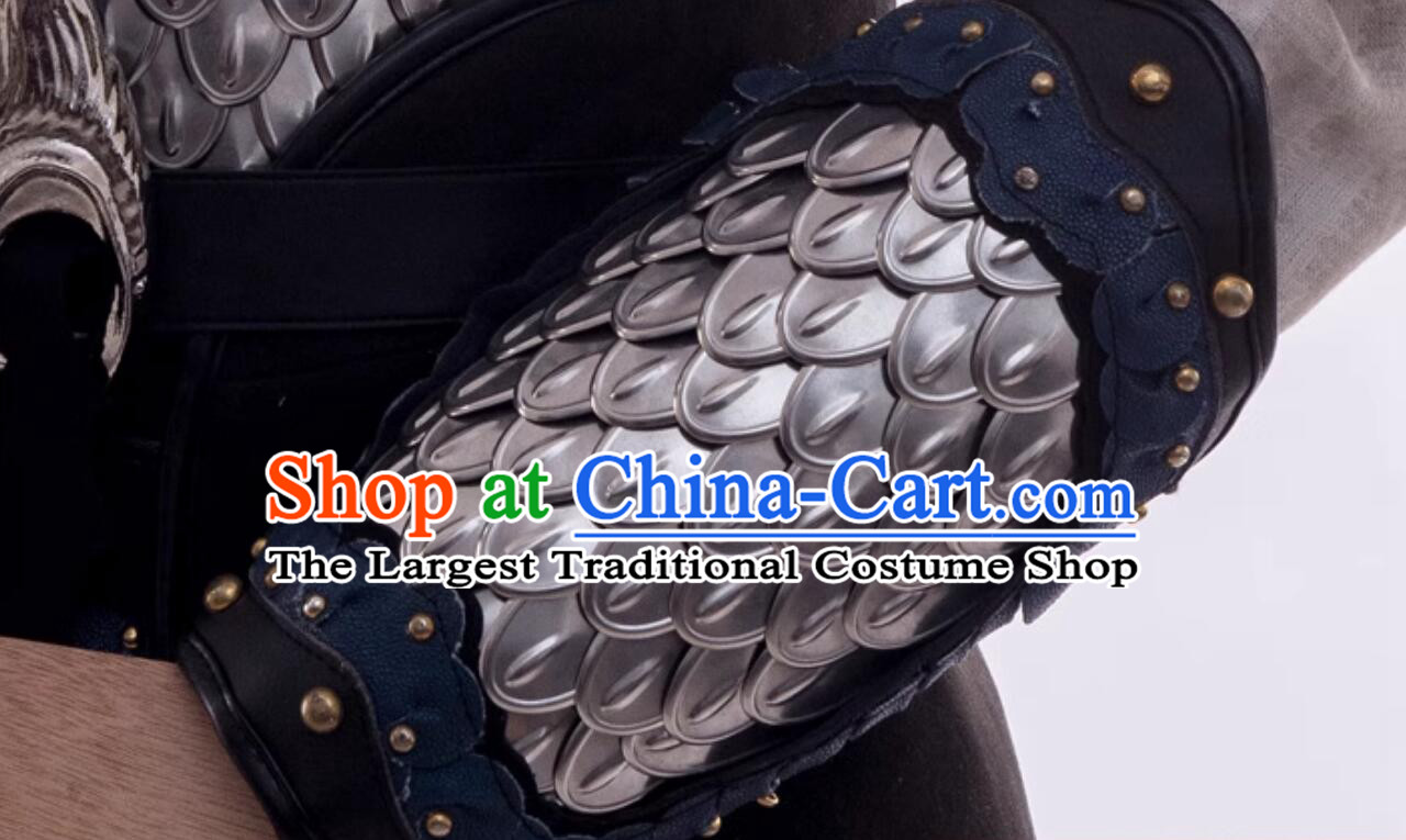 Zhao Yun Armour Chinese Three Kingdoms Period Hero Zhao Zilong Armor Handmade Dragon Scale Armor and Helmet Full Set