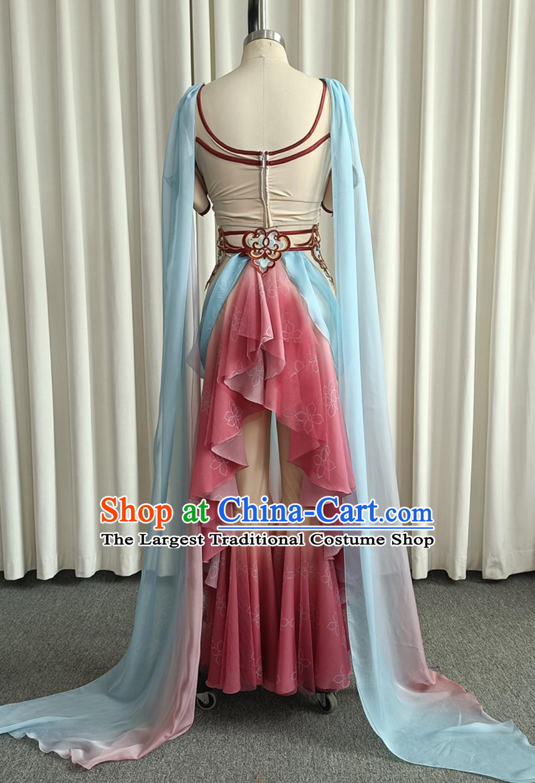 Dunhuang Dance Costume Qin Lian Same Style Performance Wear Chinese Classical Dance Clothing