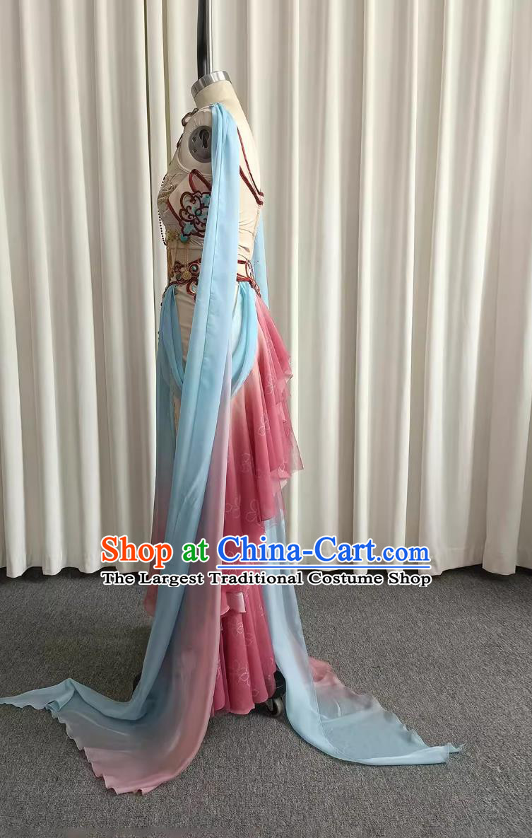 Dunhuang Dance Costume Qin Lian Same Style Performance Wear Chinese Classical Dance Clothing