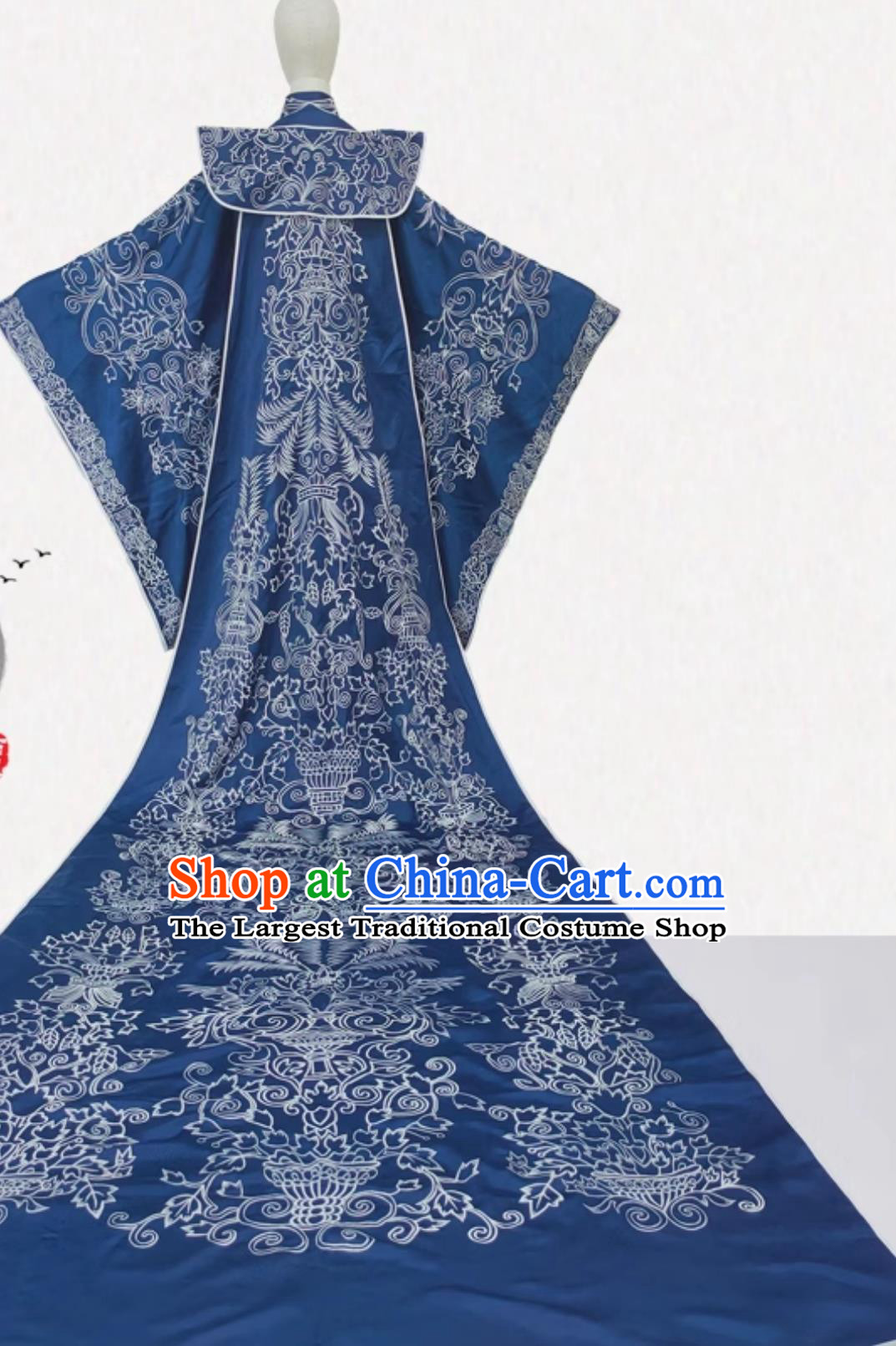 Eternal Love of Dream Chinese Ming Dynasty Hanfu Wedding Costume Dilraba Dilmurat Feng Jiu Ancient Embroidered Wedding Gown
