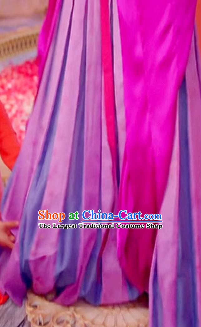 The Empress of China Ancient Costume Court Empress Zheng Wanyan Hanfu Chinese Tang Dynasty Imperial Consort Dress