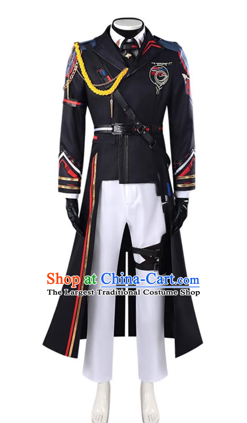 Love And Deep Space Ship Officer Xia Yizhou Uniform Cloud Peak Secret Mark Hero Cosplay Costume
