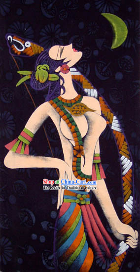 Hand Made Batik Hanging-Archer