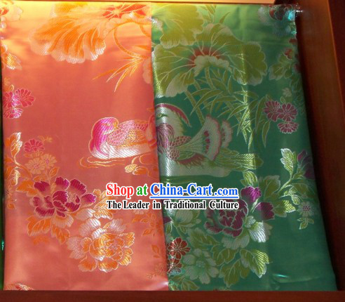 Chinese Classical Fu Rui Xiang Silk Bedcover