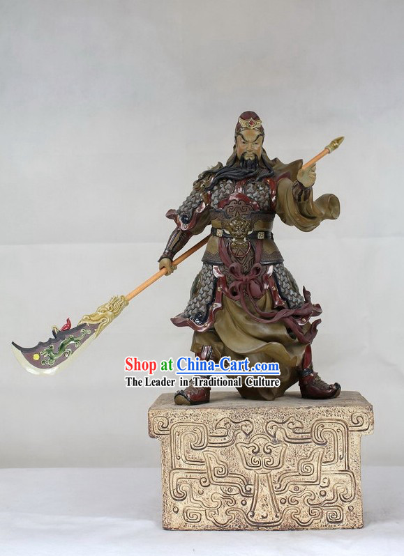 Guan Gong Shiwan Ceramics Figurine