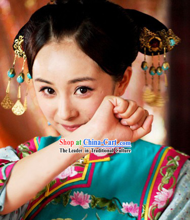 Chinese Qing Dynasty Hair Accessories for Women