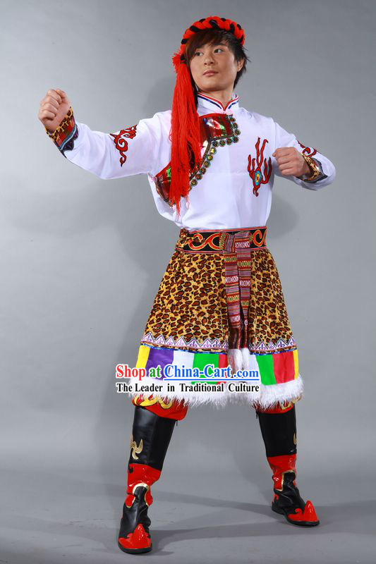 Chinese Classic Tibetan Clothing for Men