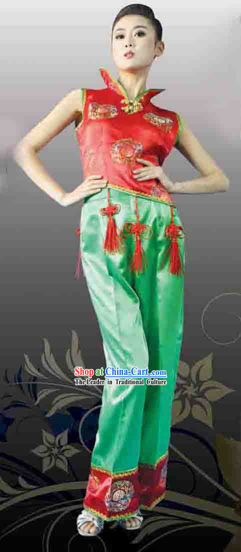 Han Minority Dance Costumes for Women