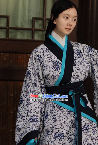 Chinese Classical National Hanfu Costumes for Women