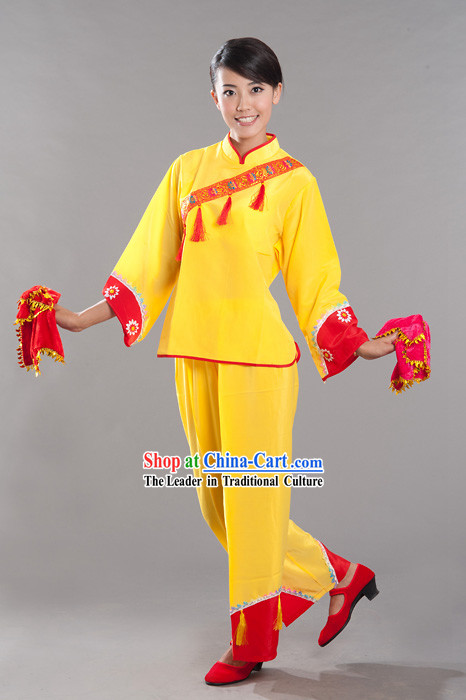 Fan Dancing Costume for Women