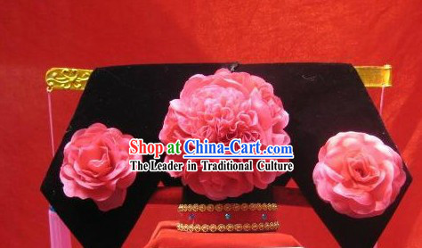 Chinese Qing Dynasty Princess Manchu Hat