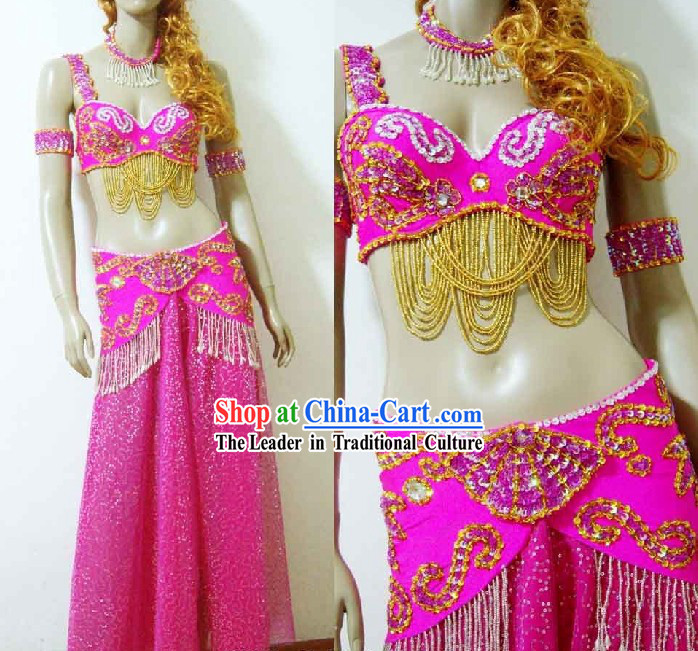 Egyptian Belly Dance Costumes Complete Set