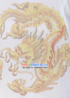 Chinese Silk Tai Chi Dragon Clothing