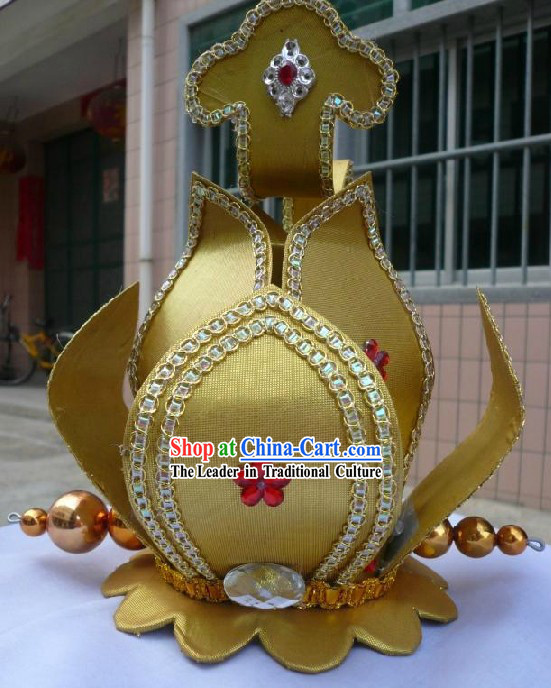 Chinese Opera Stage Performance Lotus Hat