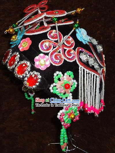 Chinese Opera Huadan Headpiece Set for Women