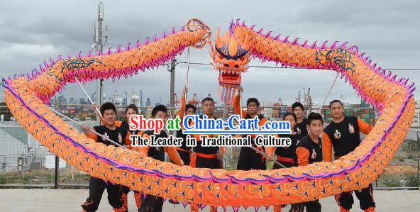 Supreme Dragon Dance Head and Costumes Complete Set