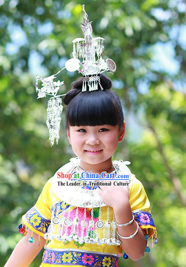 Traditional Chinese Miao Headdress