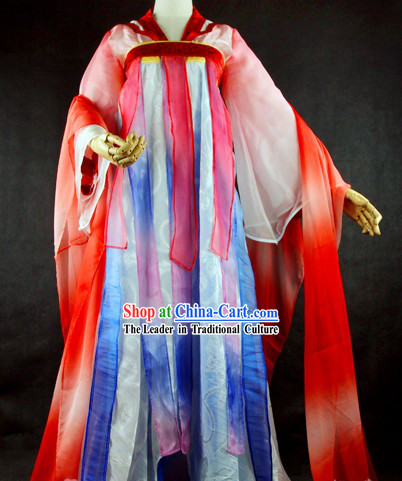 Ancient Chinese Tang Dynasty High Waist Ruqun Clothing for Women