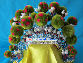 Qi Xing Er Zi Chinese Opera Helmet