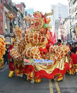 Best Traditional Chinese Festival Celebration Southern Dragon Dance Costumes Complete Set