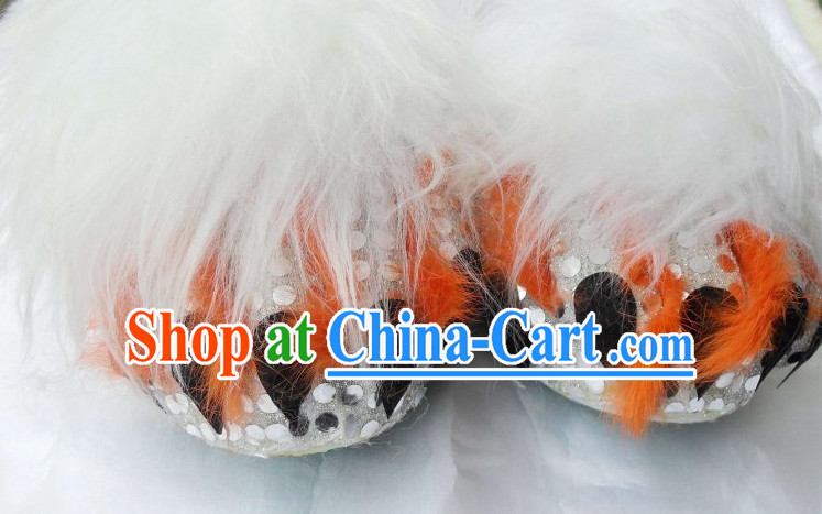 Professional Silk and Wool Lion Dancing Shoes