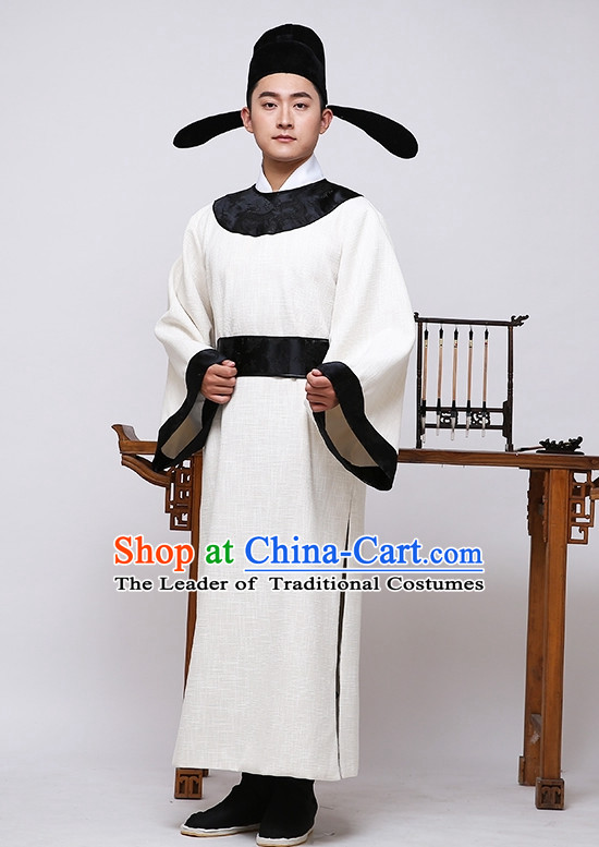 Ancient Chinese Tang Dynasty Poet Costumes for Men