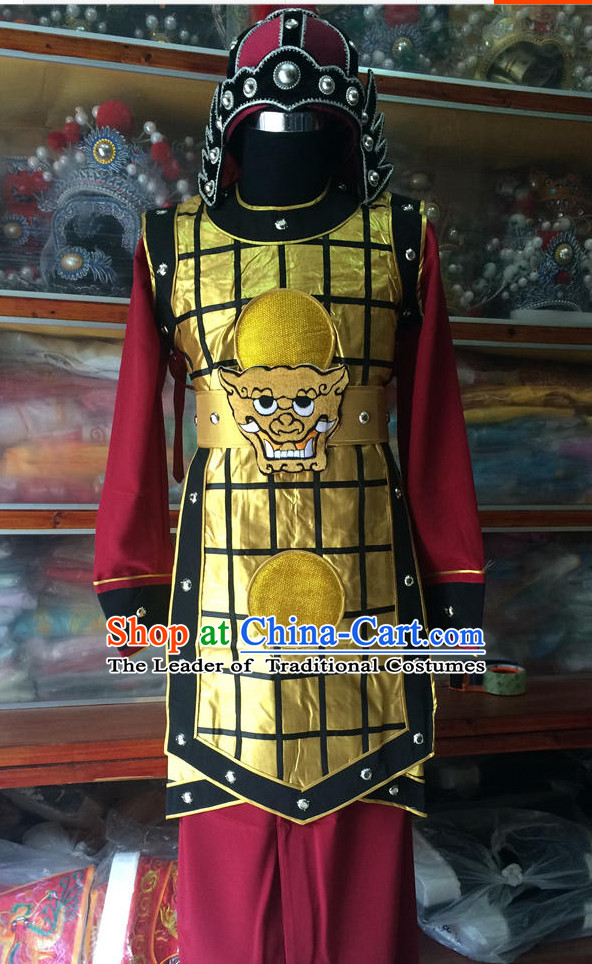 Chinese Opera General Warrior Clothes Dress China Costumes for Men