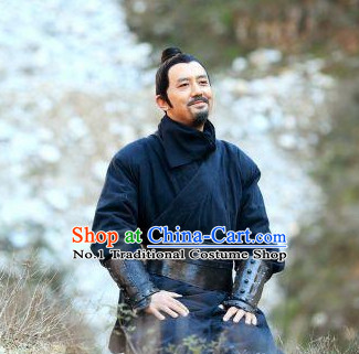 Chinese Black Swordsman TV Play Costumes