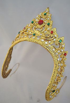 Traditional Thai Golden Hat