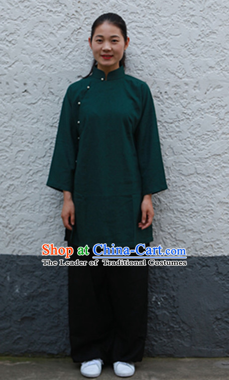 Top Chinese Traditional Mandarin Martial Arts Tai Chi Kung Fu Gong Fu Competition Championship Clothes Suits Uniforms