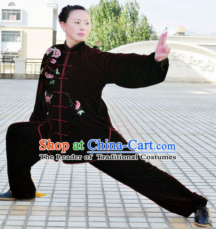 Top Tai Chi Pants Tai Chi Suit Apparel Suits Attire Robe Kung Fu ...