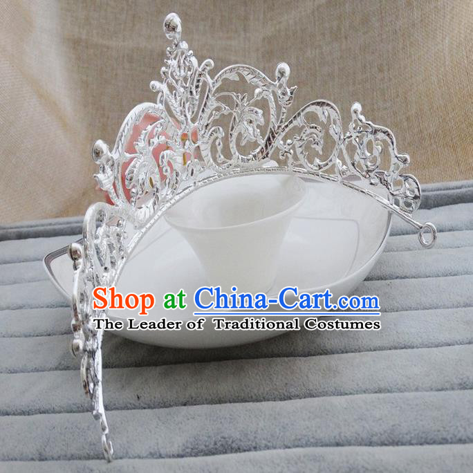 Traditional Ancient Chinese Classical Dance Costume and Hair Accessories Props Headwear Classical Dance Hair Ornaments Complete Set for Kids