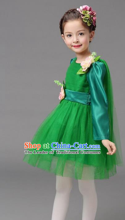 Traditional Chinese Yangge Fan Dancing Costume and Accessories