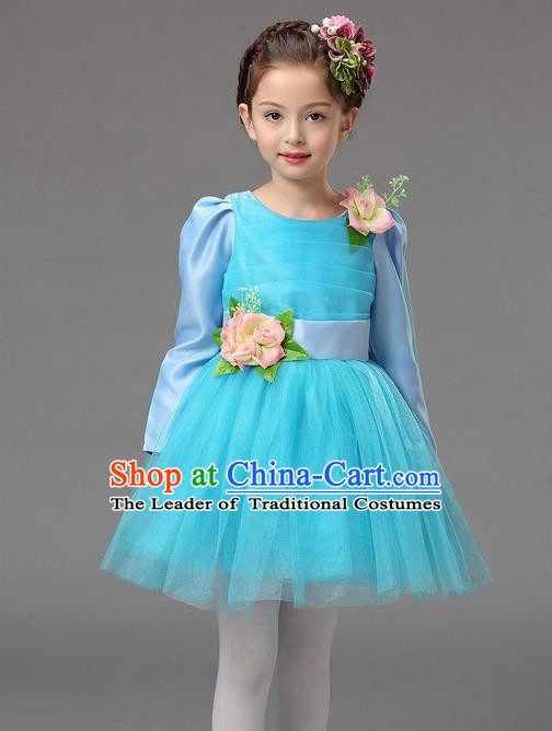Traditional Chinese Yangge Fan Dancing Costume and Accessories