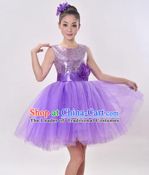 Traditional Chinese Yangge Fan Dancing Costume and Accessories
