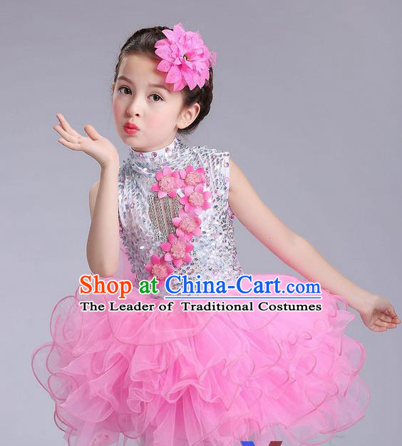 Traditional Chinese Yangge Fan Dancing Costume and Accessories