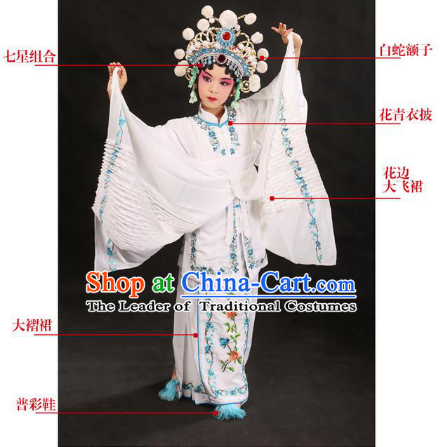 China Peking Opera Gifted Youth Man Costume Embroidered Robe Opera Costumes