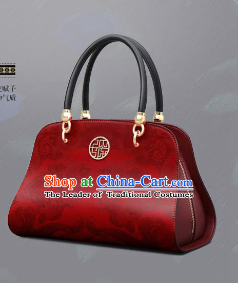 Traditional Handmade Chinese Style Element Embroidered Bags National Handbag Wallet Purse