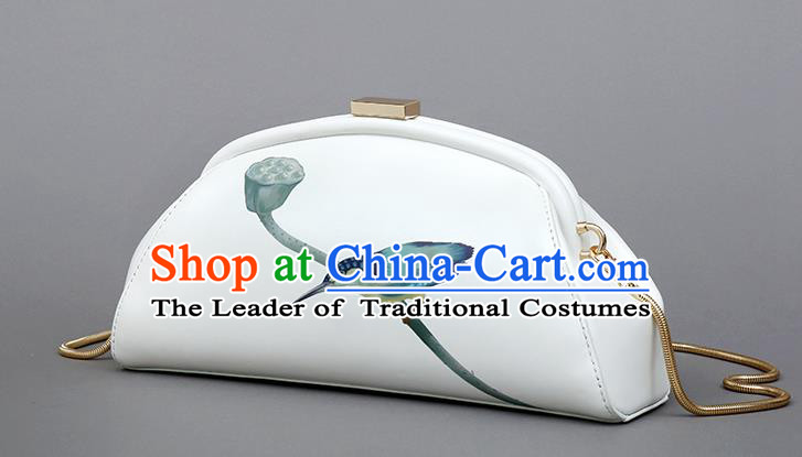 Traditional Handmade Chinese Style Element Embroidered Bags National Handbag Wallet Purse
