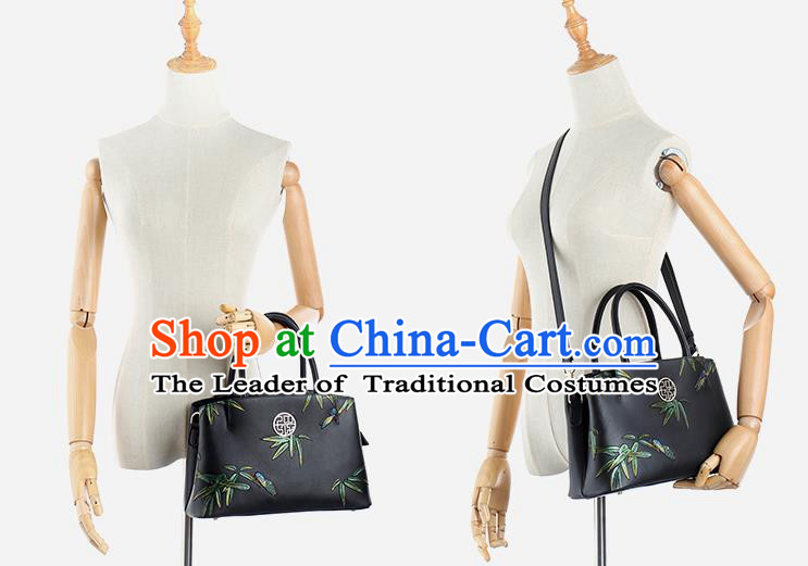 Traditional Handmade Chinese Style Element Embroidered Bags National Handbag Wallet Purse