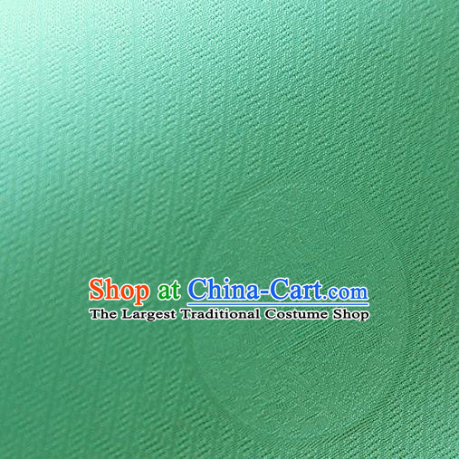 Traditional Asian Classical Pattern Cloth Drapery Green Brocade Korean Hanbok Palace Satin Silk Fabric