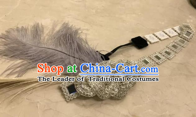 Top Performance Catwalks Headwear Halloween Cosplay Hair Accessories Mask