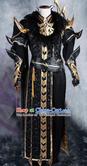 Chinese Ancient Cosplay General Costume Nobility Childe Swordsman Body ...